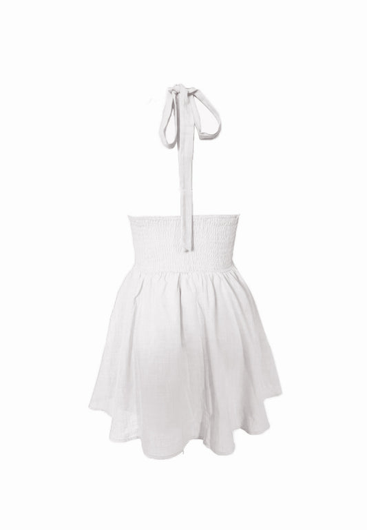 Solara Sands Dress White