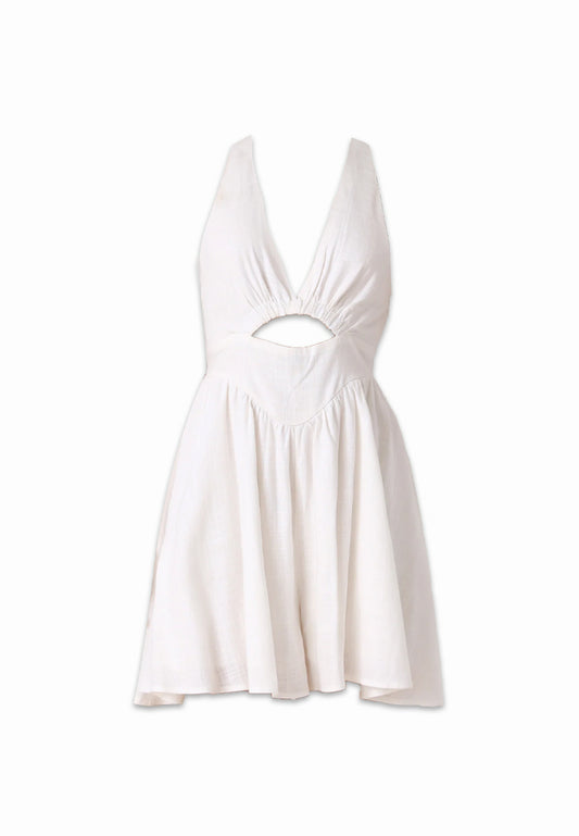 Solara Sands Dress White