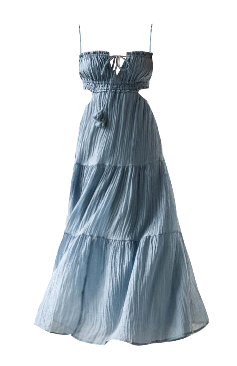 Blue Goddess Maxi Dress