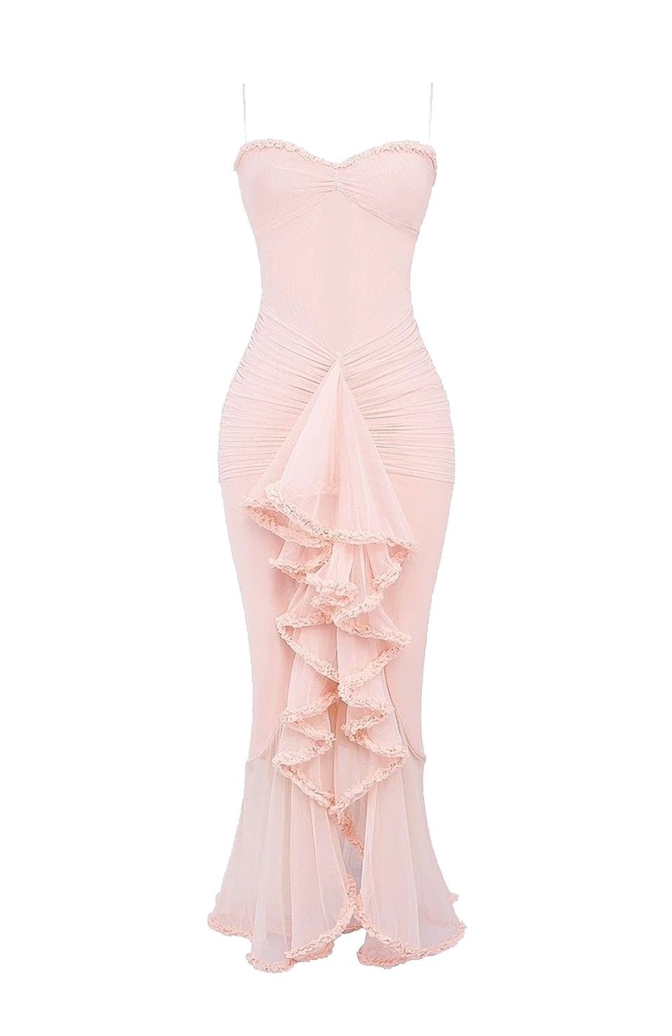 Fleur Whisper Maxi Dress Pink - Black Coral Black Coral xo Fleur Whisper Maxi Dress Pink - Black Coral Black Coral xo