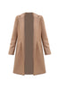 Lumi Long Jacket Brown