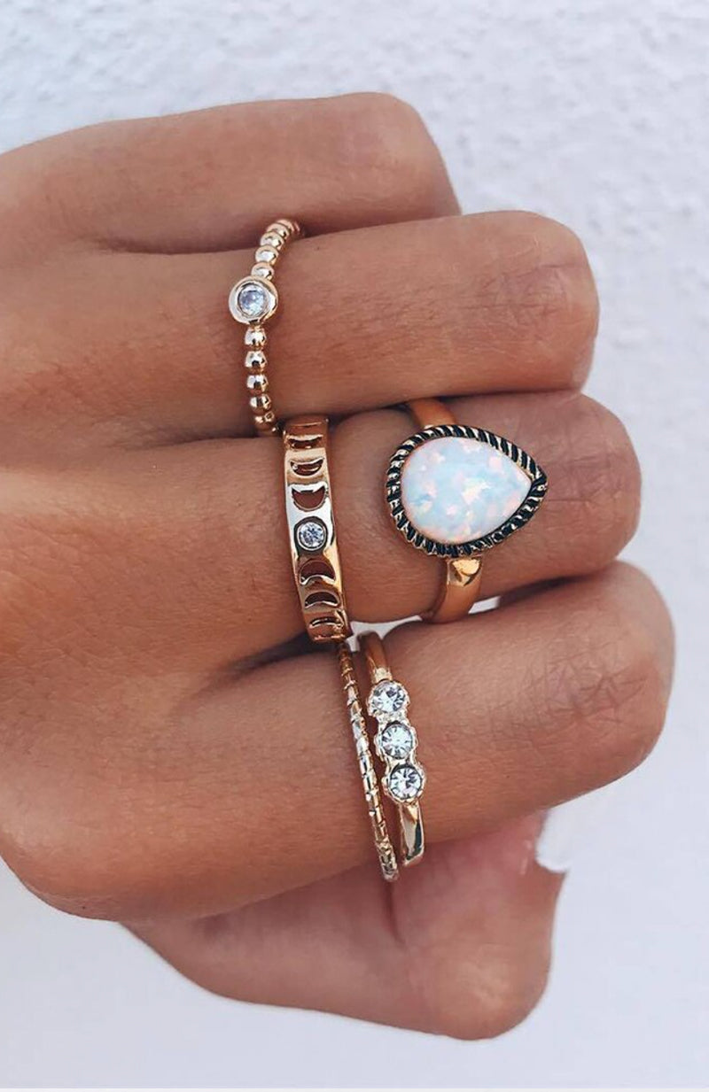Simple Boho Ring Boho wedding ring sets 60 photos - Astyledwedding.com