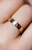 Gold Moon Star Ring