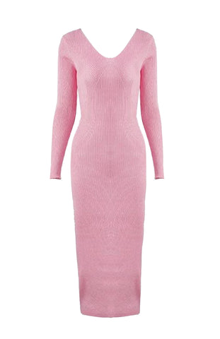 Chiara Cutout Dress Pink
