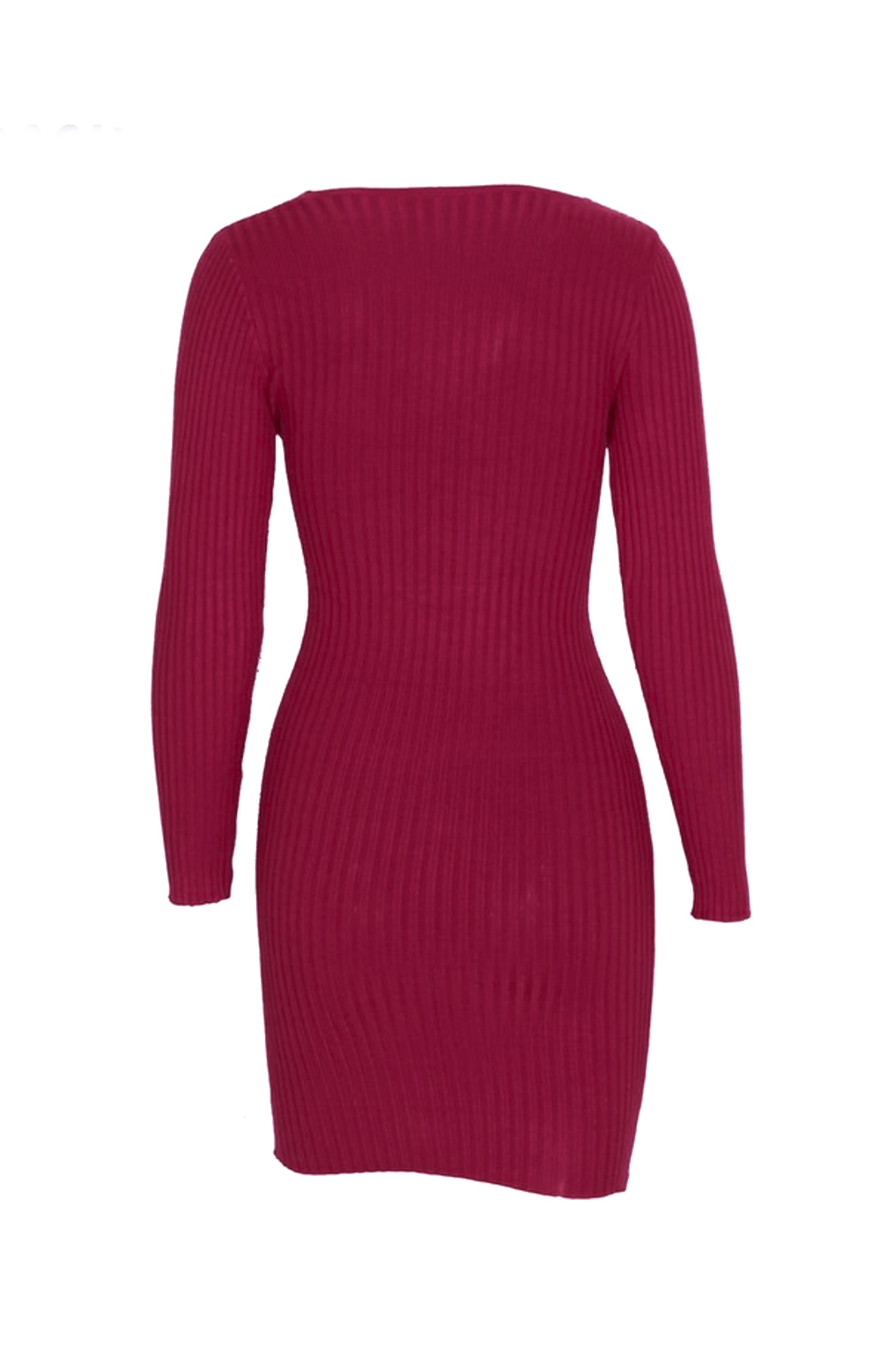 Mulled Wine Knitted Dress