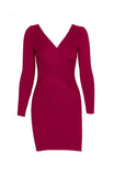 Mulled Wine Knitted Dress