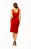 Noel Nights Midi Dress Red