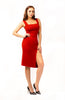 Noel Nights Midi Dress Red