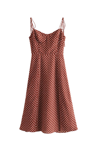 Tessa Tie-up Mini Dress